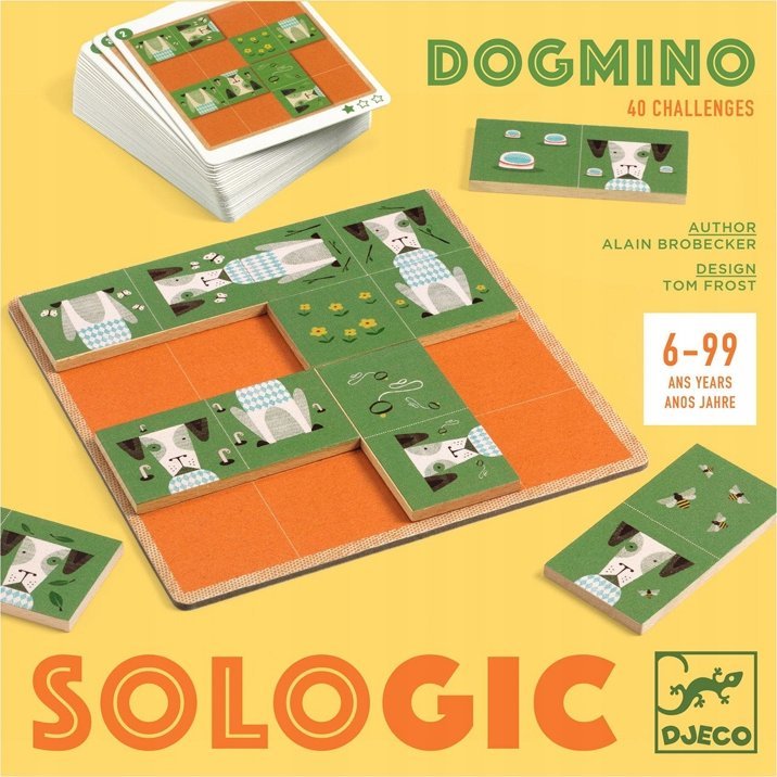 Djeco Žaidimas - Loginis žaidimas - Dogmino