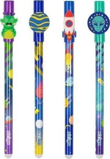 Strigo Długopis wymazywalny ze skuwką Space (36szt)