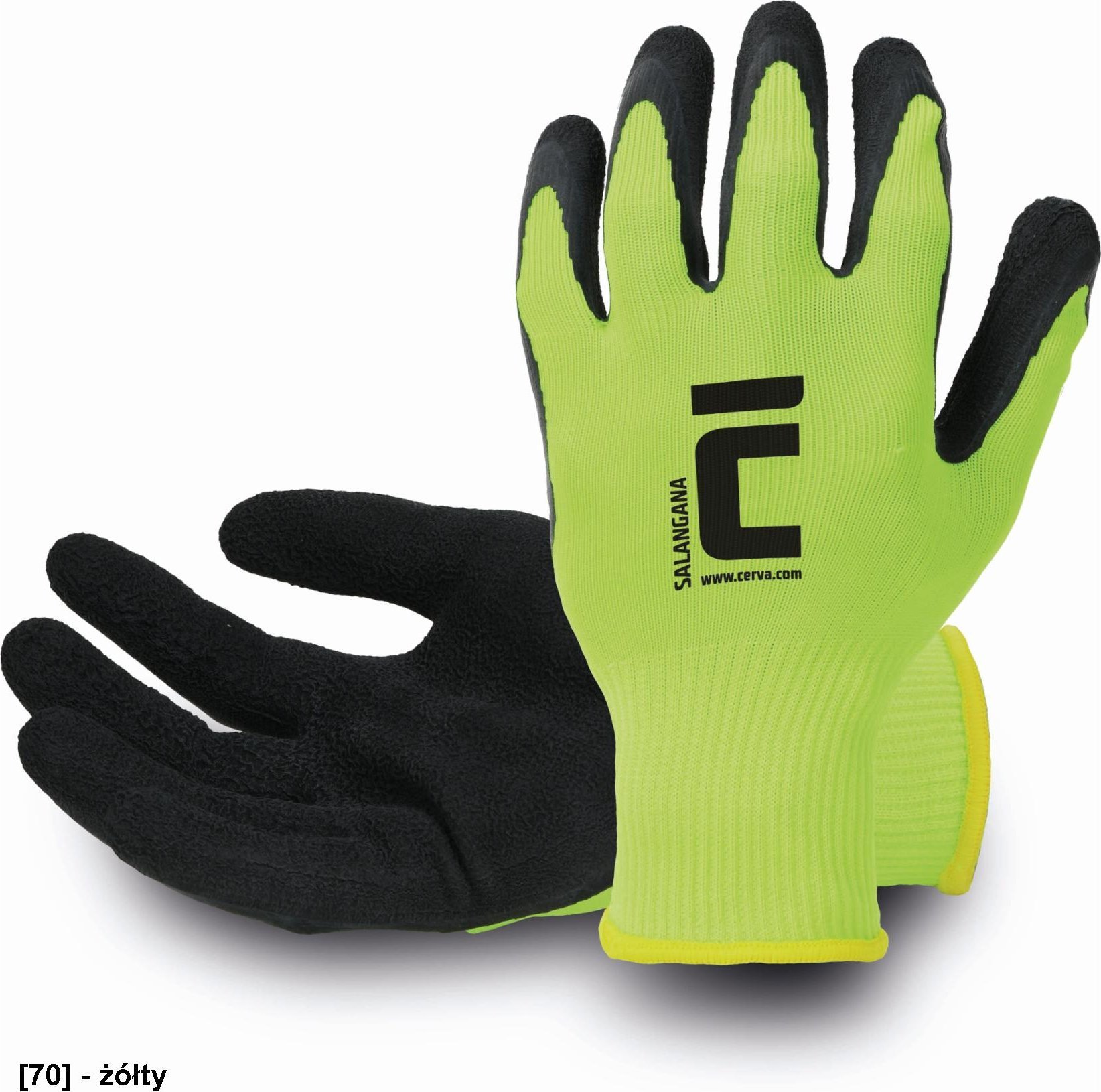 CERVA SALANGANA - rękawice - żółty 9