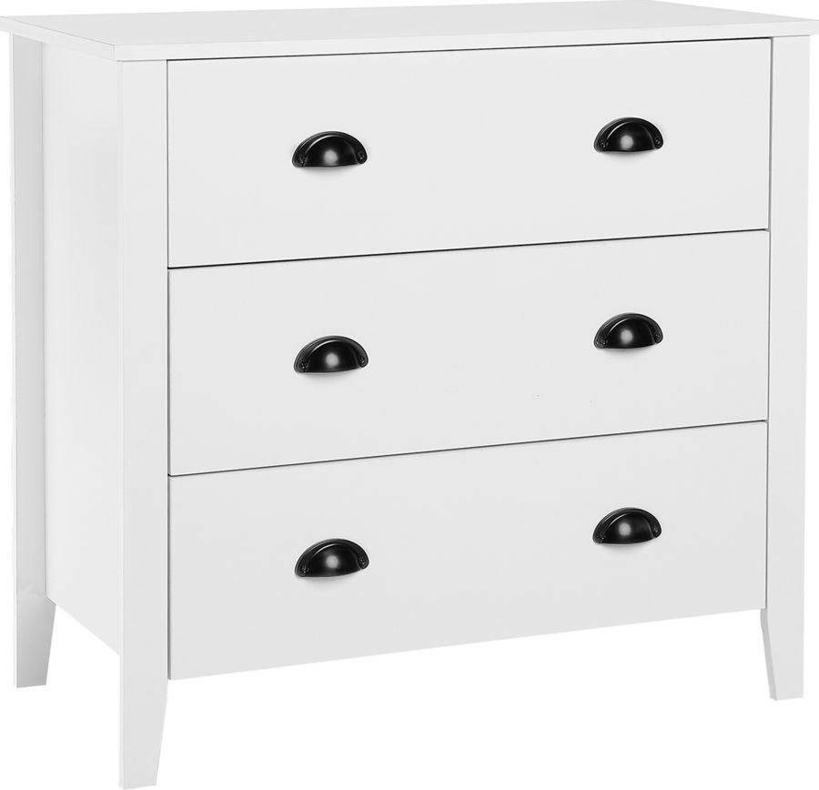 Beliani Komoda biała DONOVAN