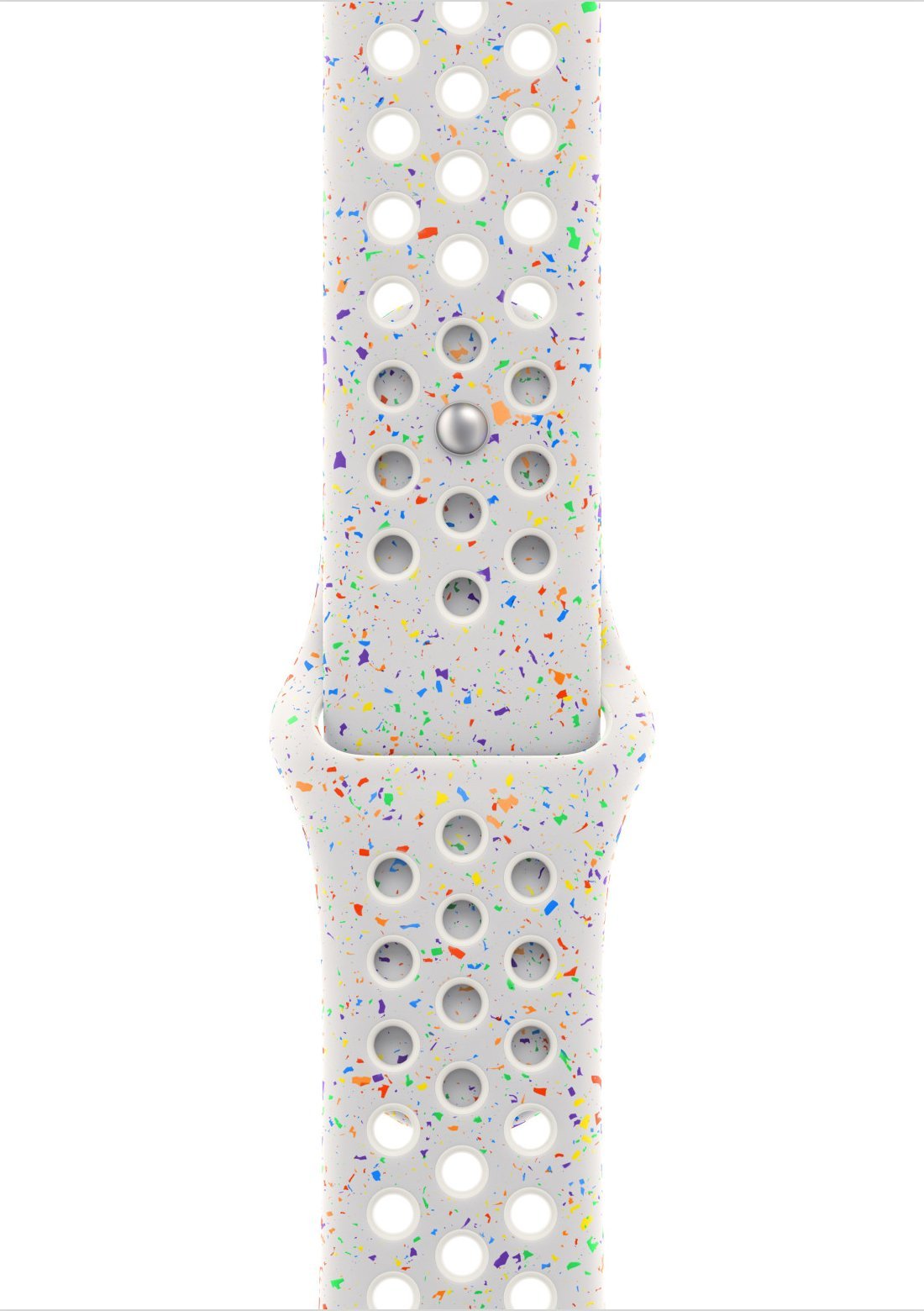 Apple 46mm Pure Platinum Nike Sport Band - S/M