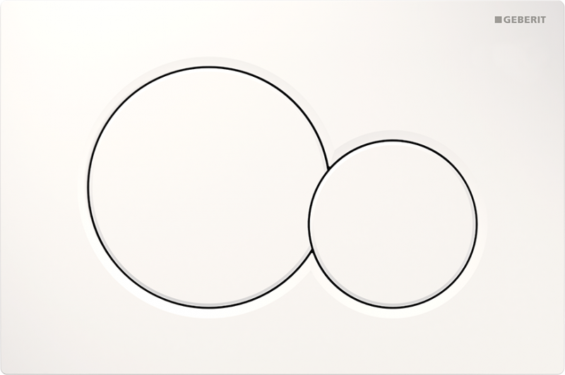 Przycisk spłukujący Geberit Sigma 01 do WC biały (115.770.11.5)
