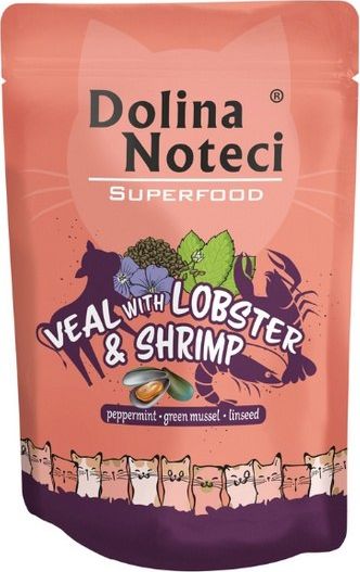 Dolina Noteci Dolina Noteci Cielęcina, homar i krewetki 85g