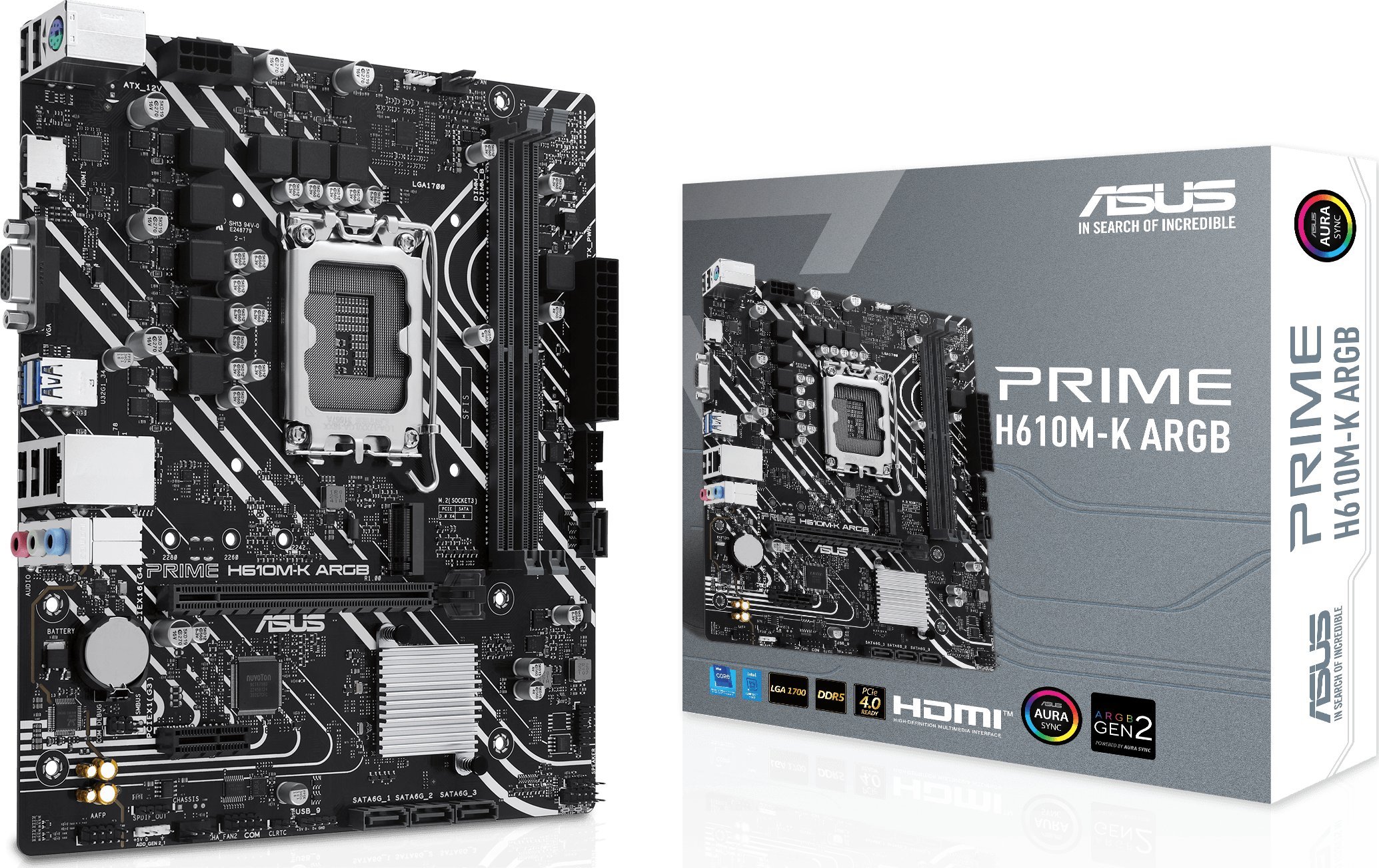 Płyta główna Asus PRIME H610M-K ARGB
