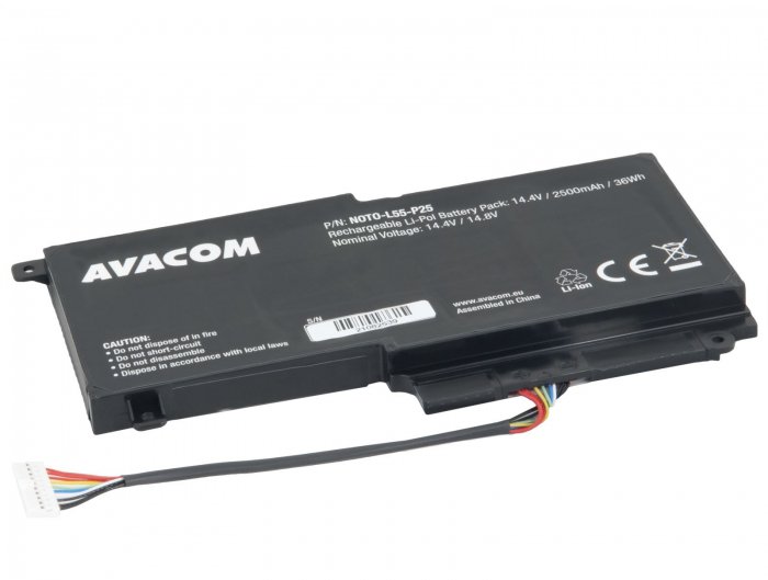 Bateria Avacom baterie pro Toshiba Satellite L50, L55 Li-Pol 14,4V 2500mAh