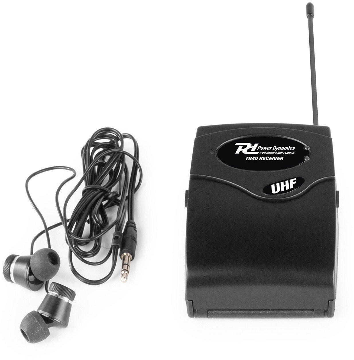 Bezprzewodowy System Tour Guide TG40R odbiornik Power Dynamics one size