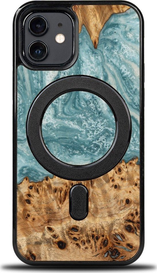 BeWood Etui Bewood Unique na iPhone 12 / 12 Pro - Planets - Uran z MagSafe