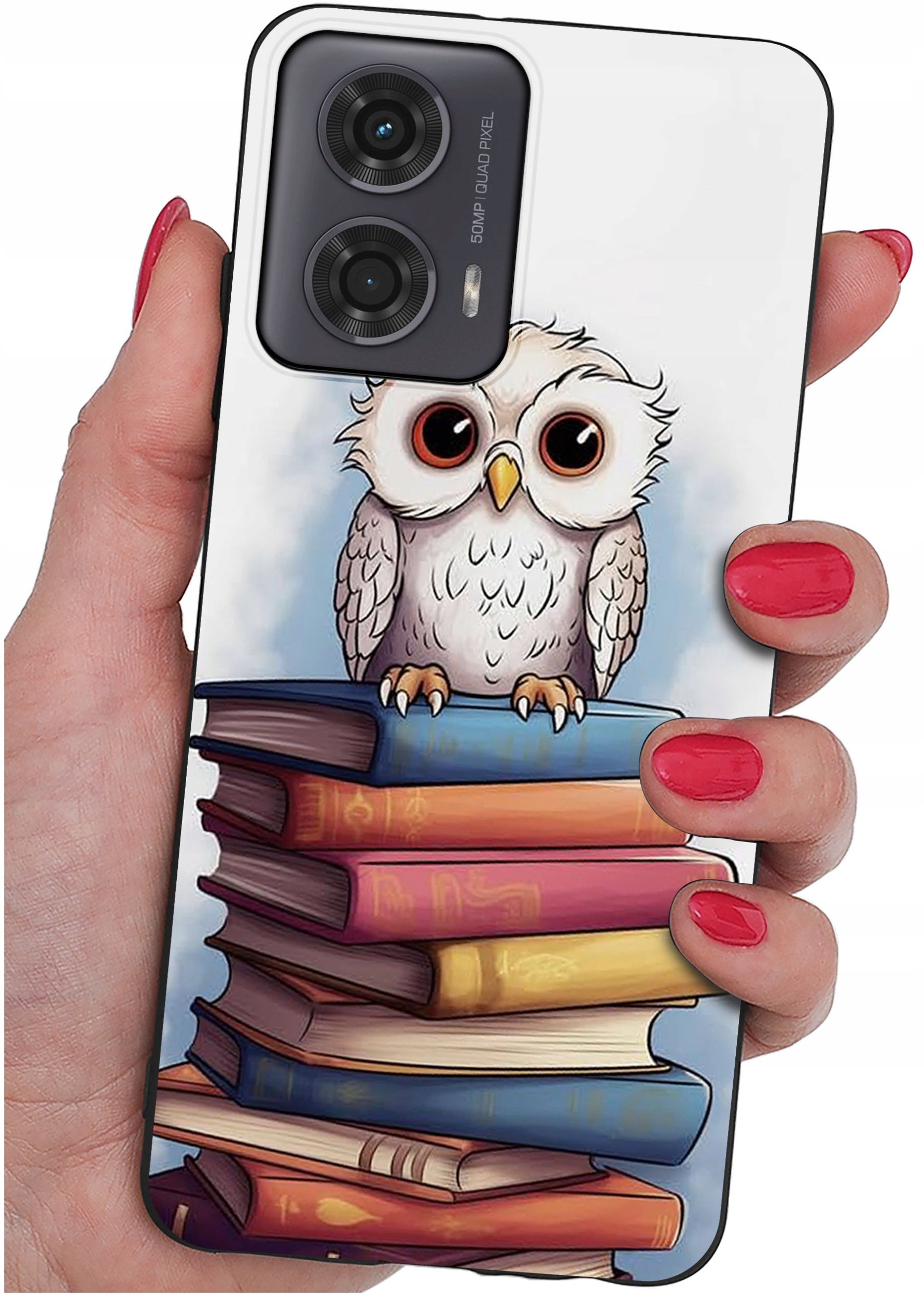 Etui do Motorola Moto G24 |G24 POWER |G04 |E14 WZORY |SILIKONOWE MATT SZKŁO