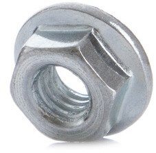 NUT DIN6923 M5 ZN 20PCS