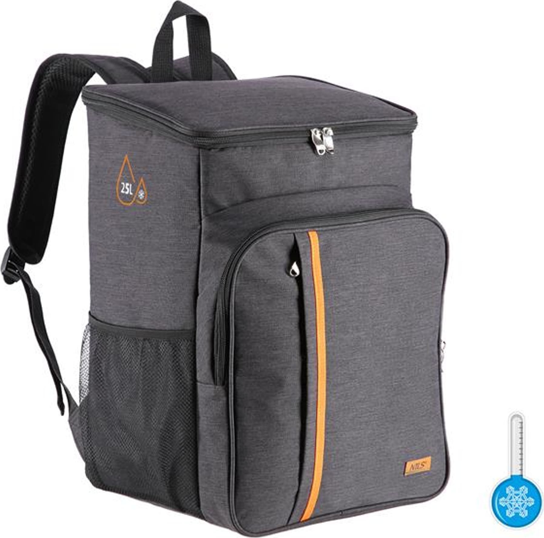 Nils Extreme NC3140 TORBA TERMICZNA CZARNA 25L NILS