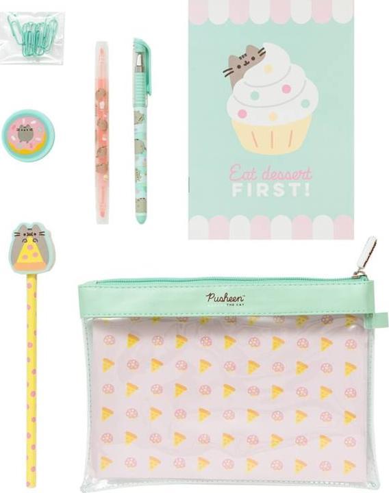 Pusheen Pusheen - Zestaw pismienniczy z kolekcji Foodie (7 elementów)