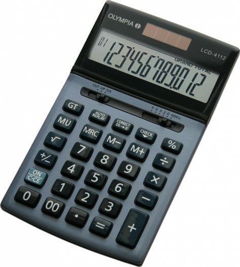 Kalkulator Olympia Olympia Taschenrechner LCD-4112