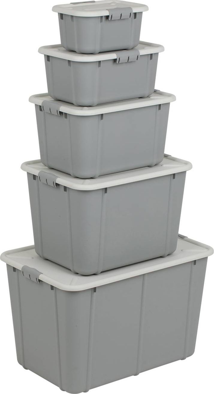 Branq Pojemnik 3,6L BranQ Velur jasny szary