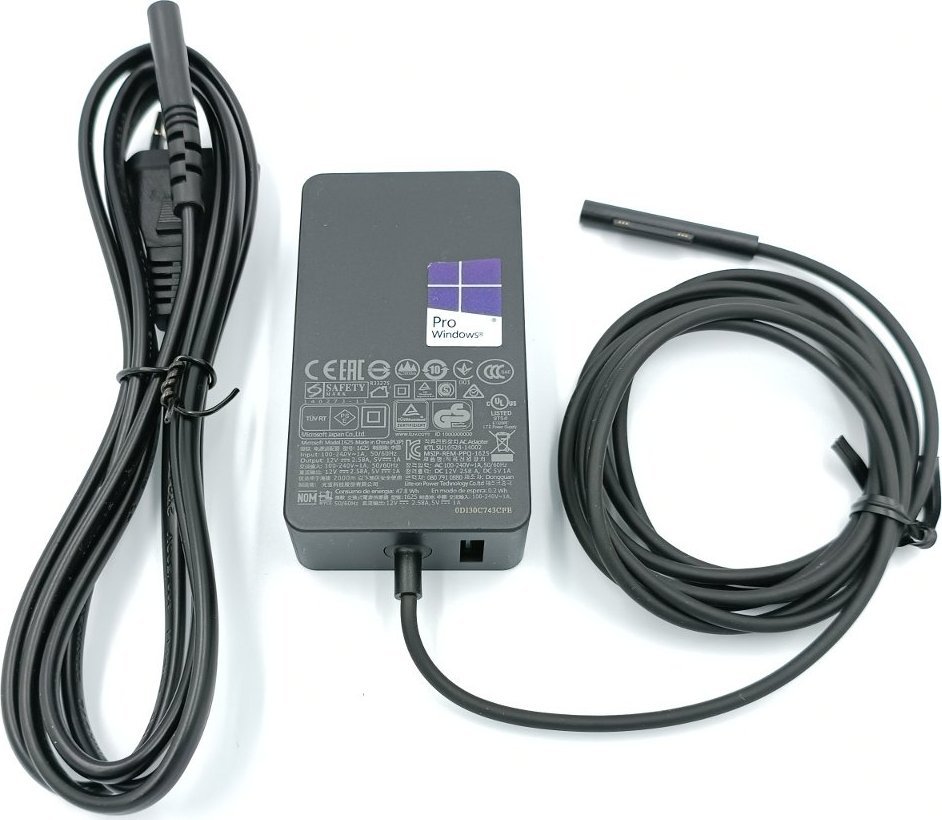 Zasilacz do laptopa Microsoft 36 W, Surface Plug, 12 V