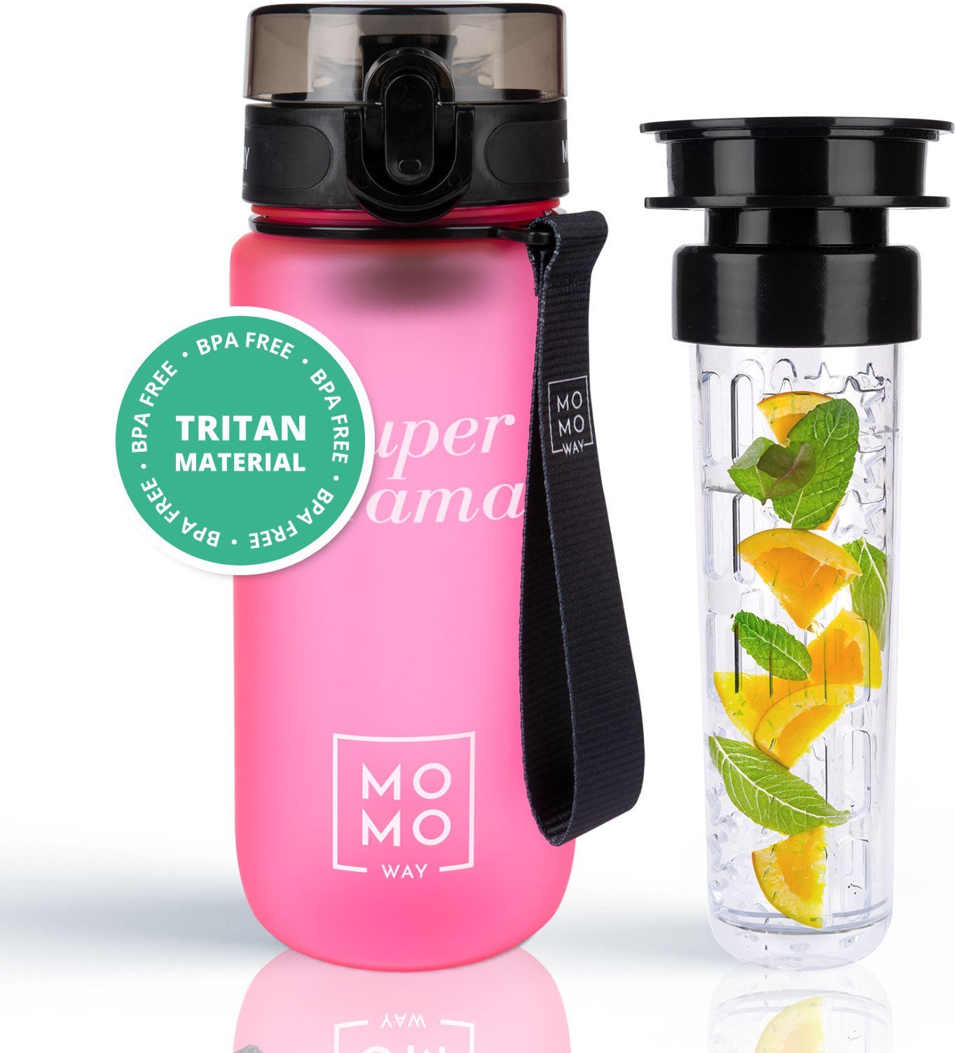 Soxo Butelka na wodę | BPA free 600ml