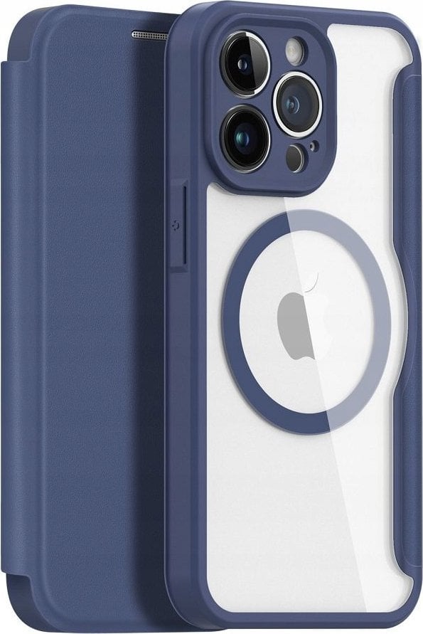 Dux Ducis DUX DUCIS kabura SKIN X PRO kompatybilna z MagSafe do IPHONE 14 Plus niebieska