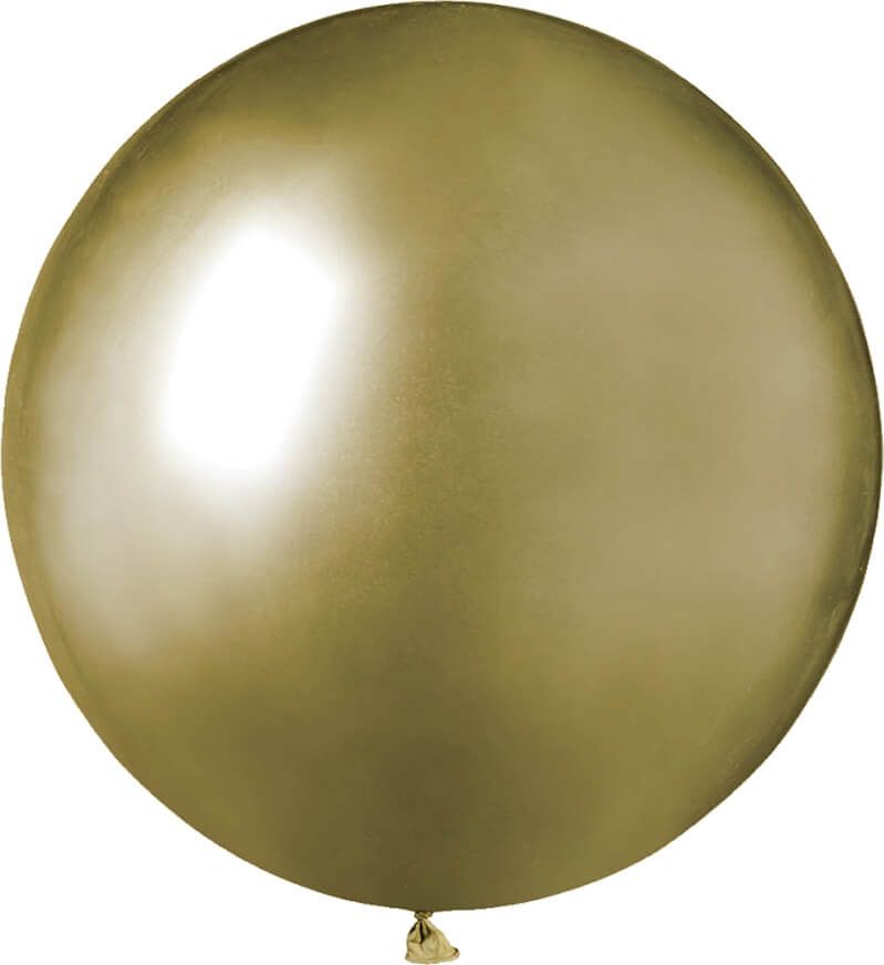 GoDan Balon lateksowy - shiny złoty - 48 cm uniwersalny
