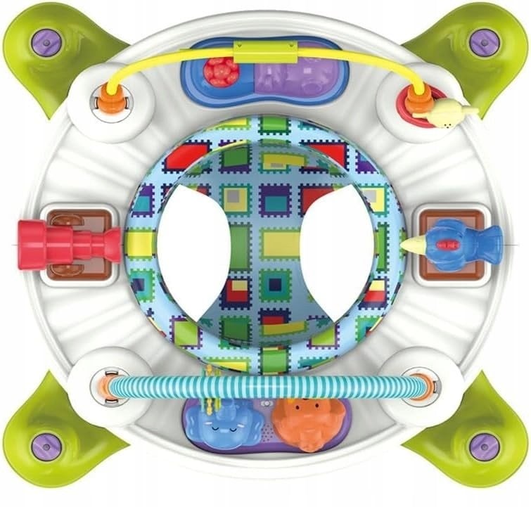 Bounn Chodzik edukacyjny 4w1 dla niemowląt stolik edukacyjny mata bujaczek