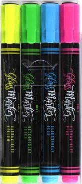 Rystor Markery do szkła kredowe do tablic RYSTOR 4 szt.