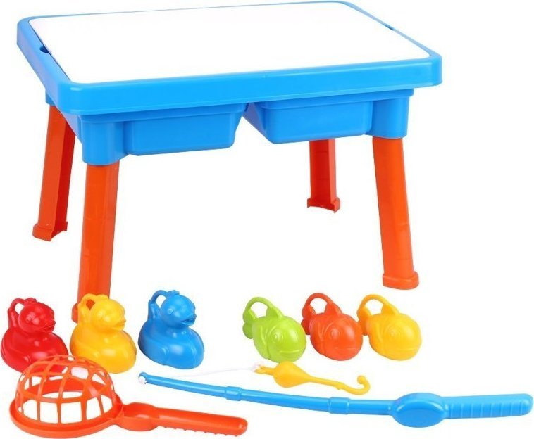 Technok Zestaw 2w1 Edukacyjny Stolik Do Nauki Stół Wędkarski 8133