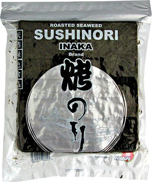 Inaka Glony do sushi Nori Silver 50 szt. - Inaka uniwersalny