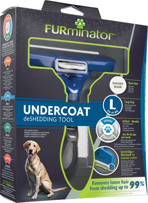 FURminator FURMINATOR dla psów krótkowłosych - Large