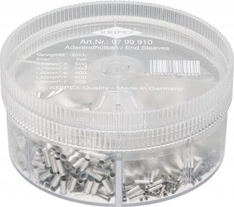 Knipex TULEKJI KABLOWE NIEIZOLOWANE ZESTAW