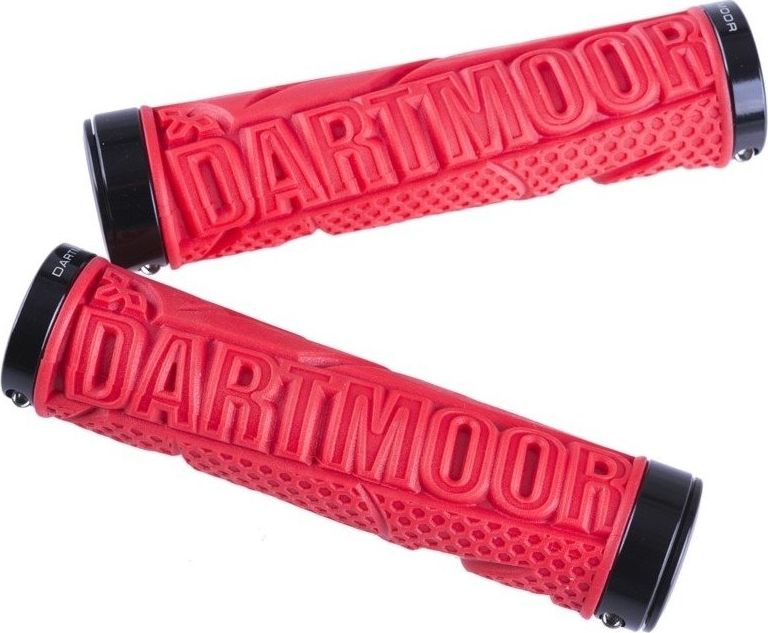 Dartmoor Chwyty kierownicy Roots 130mm, czerwone Uniwersalny