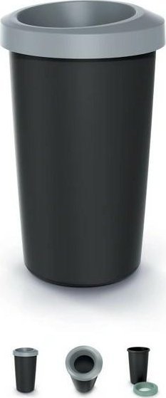 Sourcing KEDEN COMPACTA R 25L WASTE BIN - SMOOTH GRAY