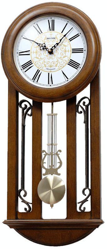 RHYTHM Zegar ścienny CMJ547NR06 61 cm dzwonki