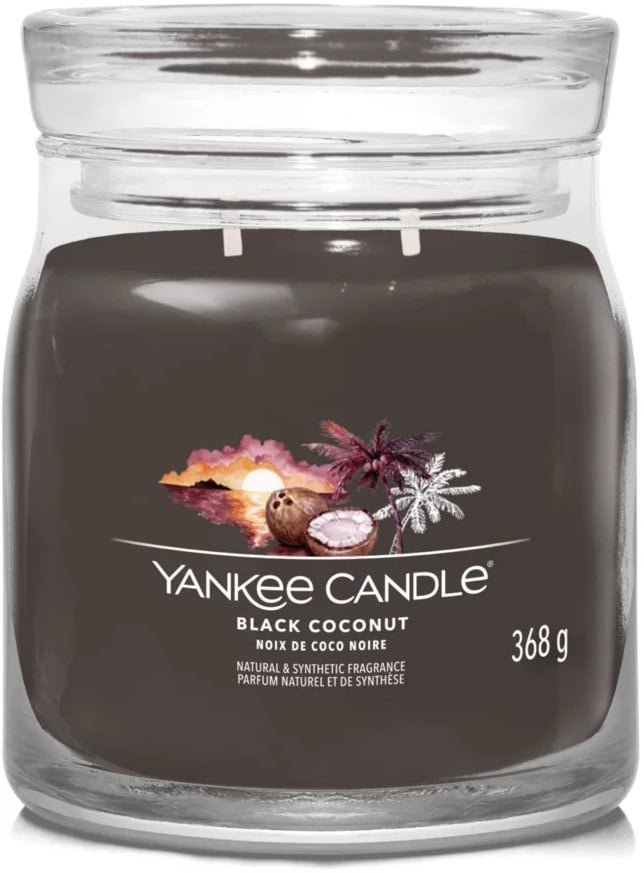 YANKEE CANDLE_Świeca zapachowa Black Coconut 368g