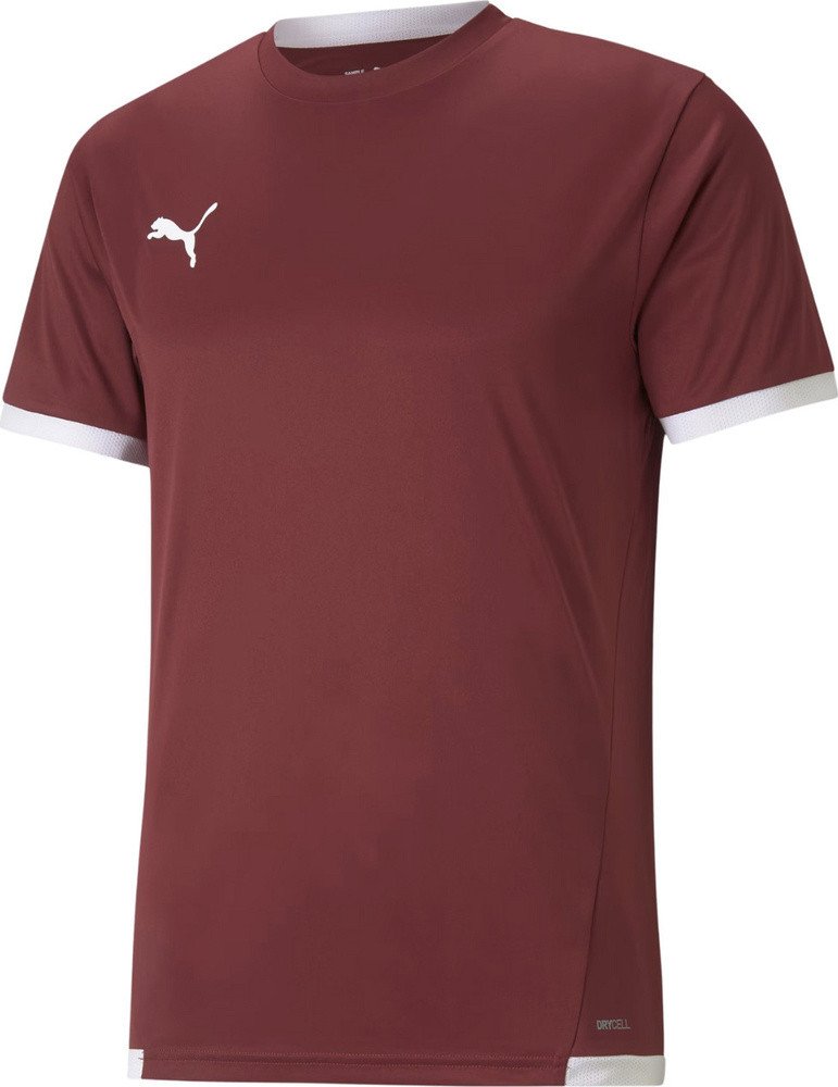 Koszulka męska Puma teamLIGA Jersey bordowa 704917 09 M