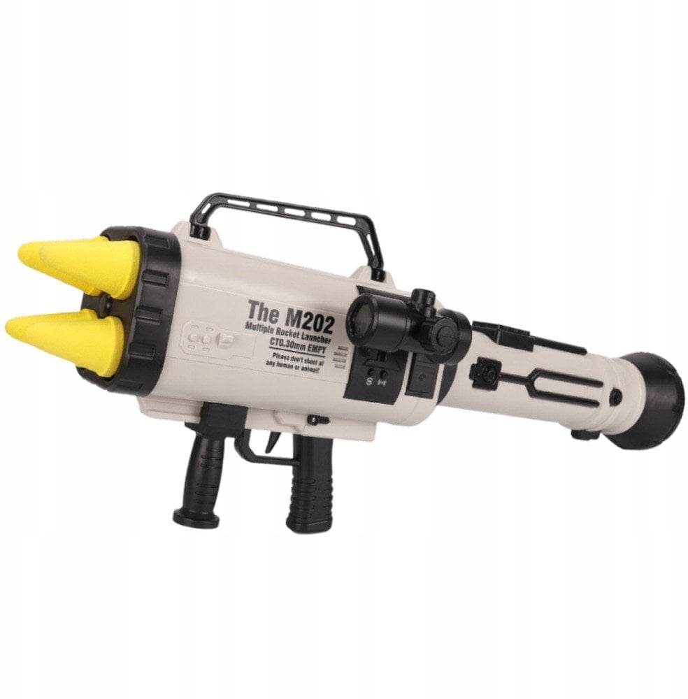 Ogromna Wyrzutnia Rakiet M202 Pociski Gąbkowe 68cm