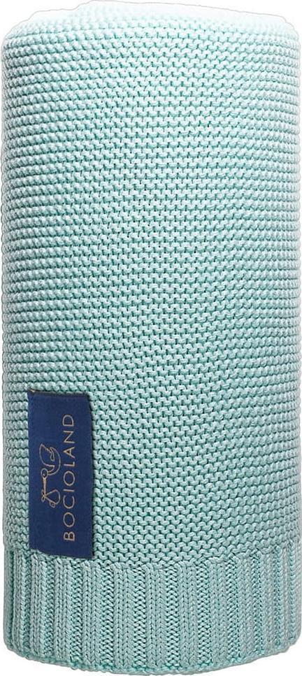 Bocioland Kocyk bambusowy Paris 80x100 Mięta Bocioland