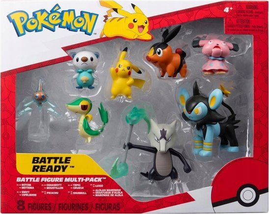 Figurka Pokemon POKEMON Figurki Bitewne 8-Pak Seria 12, figurki