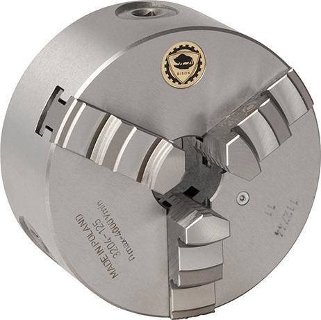 3-szczek.uchwyt tokarski,zeliw.125mm DIN6350 BISON