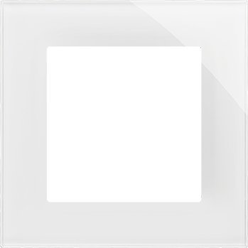 Kontakt-Simon Ramka pojedyncza Kontakt-Simon 55 TRN1/181 Nature biała