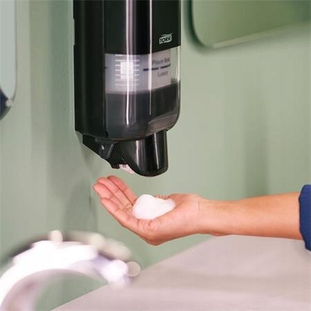 Tork Dozownik do mydła i preparatów do dezynfekcji w systemie S4 - Czarny