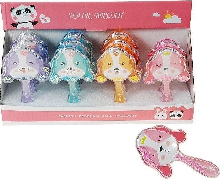 Szczotka do włosów Piesek (12szt)