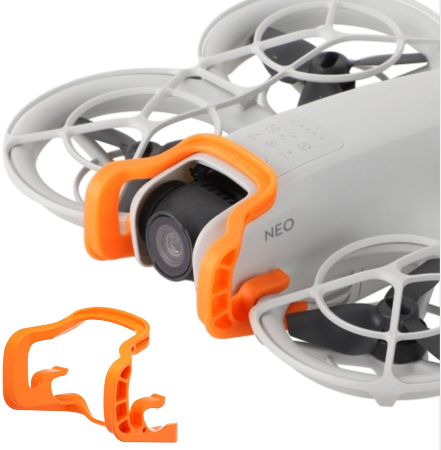 OSŁONA OCHRONNA GIMBALA KAMERY ZDERZAK BUMPER DRONA SUNNYLIFE DO DJI NEO - POMARAŃCZOWA