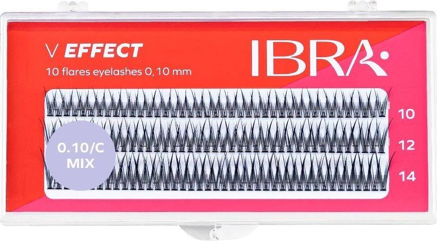Ibra Ibra V Effect kępki rzęs Mix 120szt.