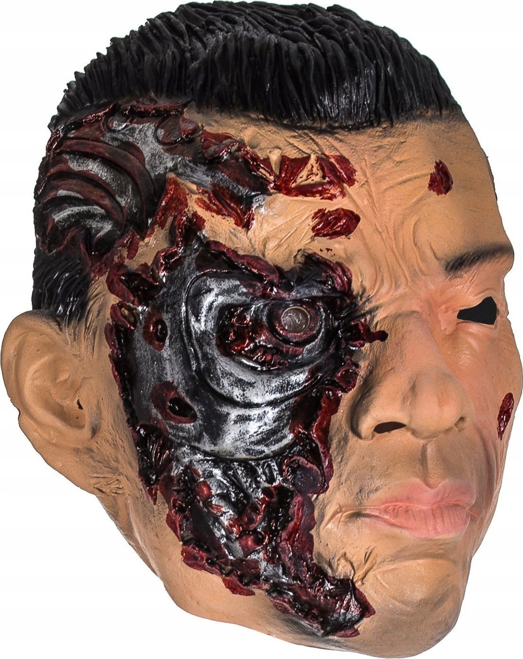Korbi Lateksowa maska TERMINATOR CYBORG HALLOWEEN