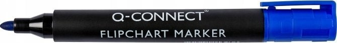 Q-Connect Marker do flipchartów Q-CONNECT, okrągły, niebieski
