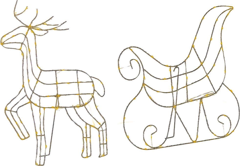 Dekoracja świąteczna Shumee renifer