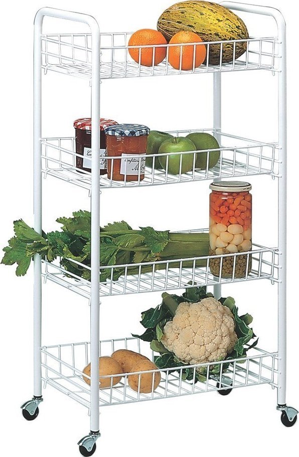 Rayen Wózek wielofunkcyjny z 4 półkami Rayen