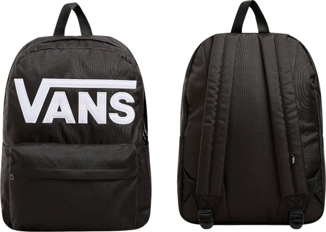 Vans Plecak sportowy szkolny miejski Vans Old Skool Drop V czarny VN000H4ZBLK1