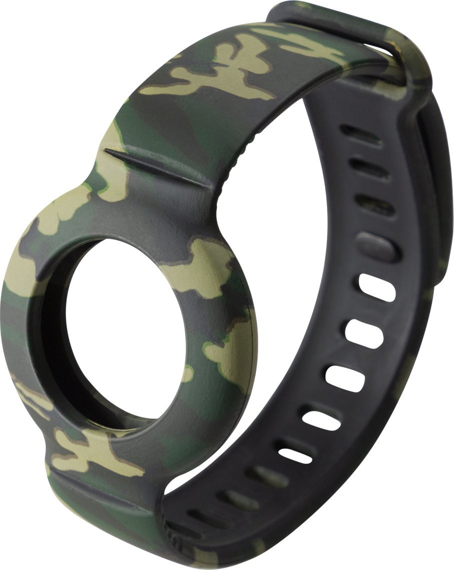 Deltaco Deltaco MCASE-TAG18, Camouflage, Silicone, AirTag, 35 mm, 245 mm, 8 mm