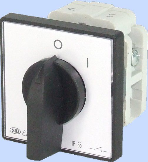 Elektromet Łącznik krzywkowy 0-I 1P 25A IP65 Łuk 25-52 (922552)