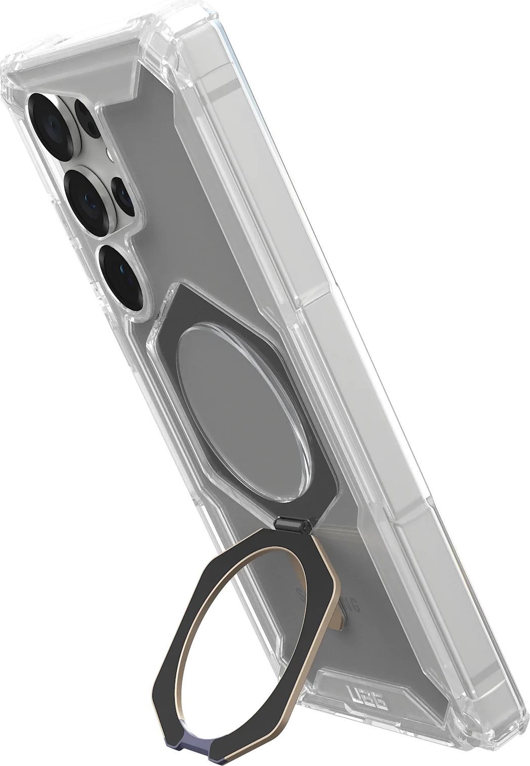 UAG Plasma XTE Magnet - obudowa ochronna do Samsung Galaxy S25 Ultra 5G z wbudowanym modułem magnetycznym (clear/titanium)