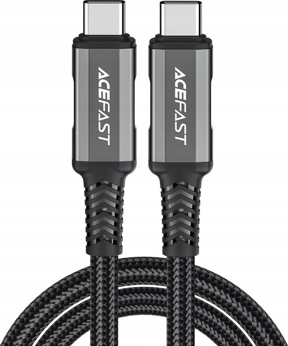 Kabel USB Acefast USB-C - USB-C 1 m Czarny (6974316282631)